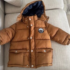 H&M Brown Kids Puffer Jacket